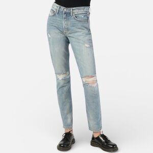 Boyish By Her Billy Distressed Ripped Jeans In Easy Rider